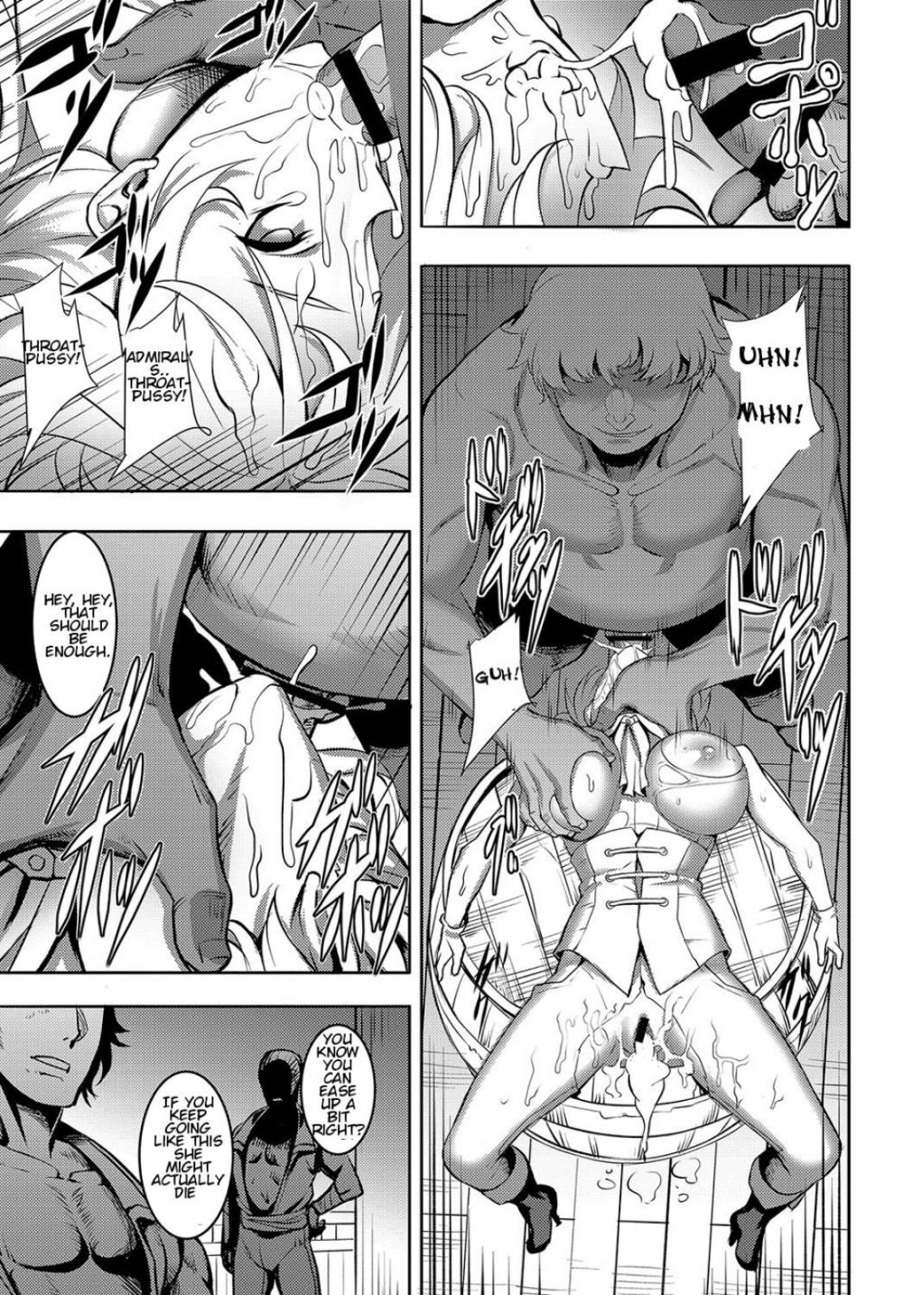 Hentai Manga Comic-The Suffering of Admiral Diaz-Read-13